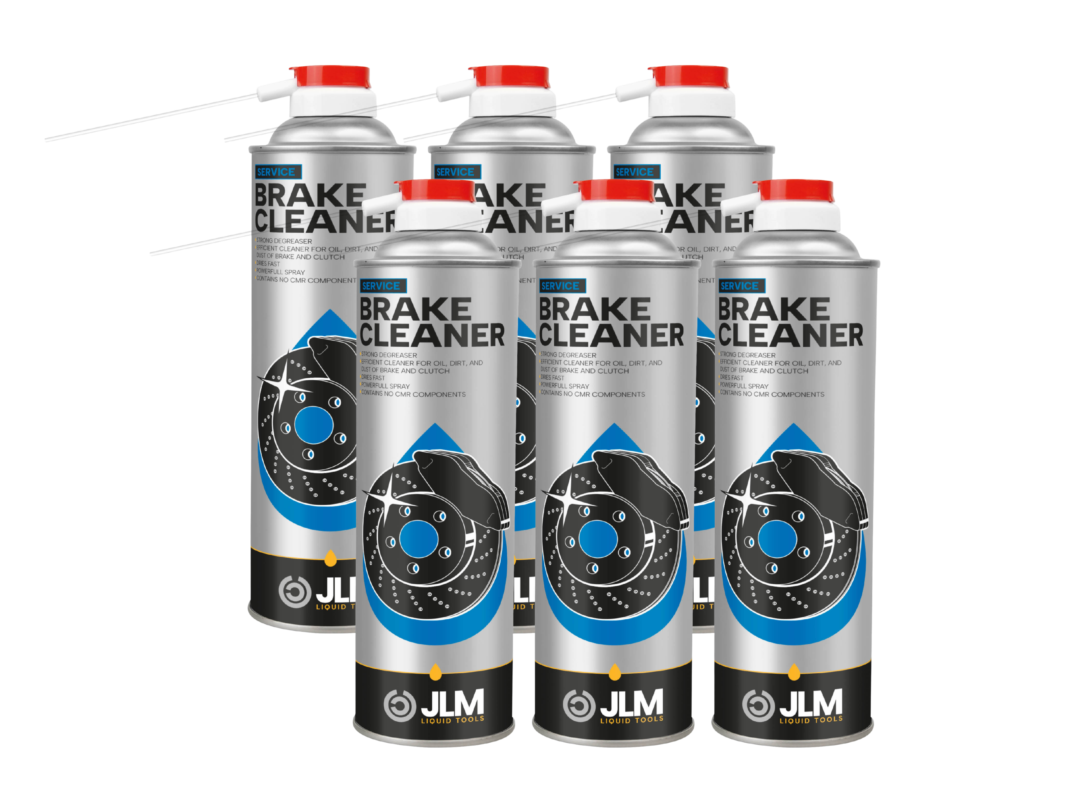 JLM Brake Cleaner 6 pack