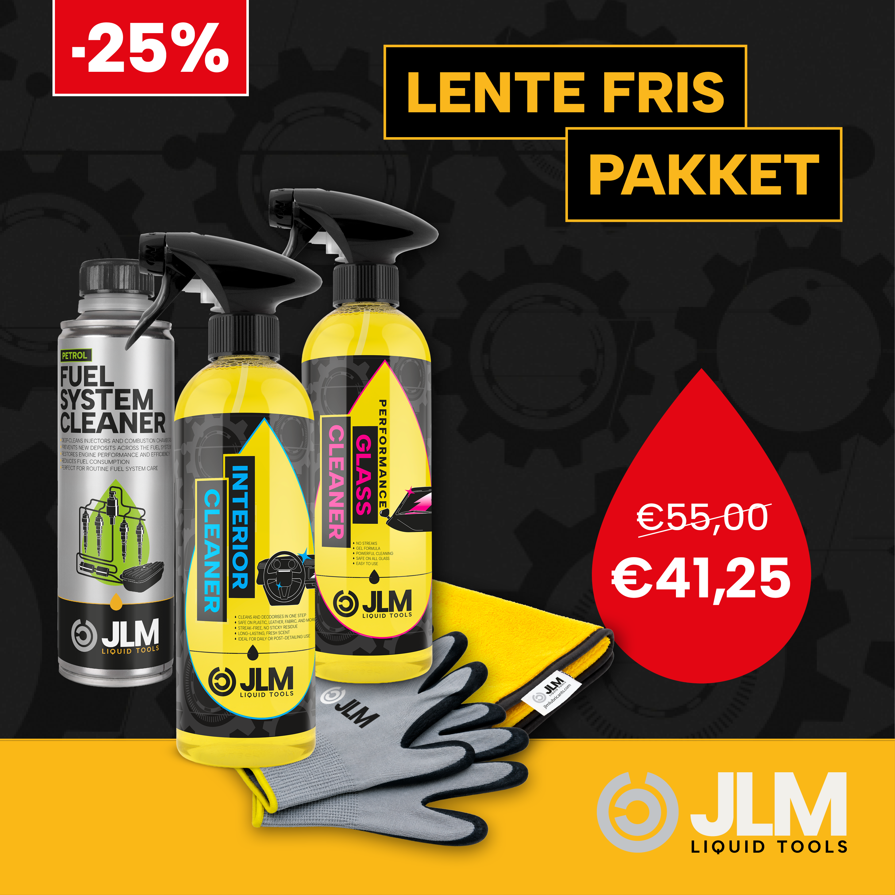 JLM Lente Fris Pakket Benzine