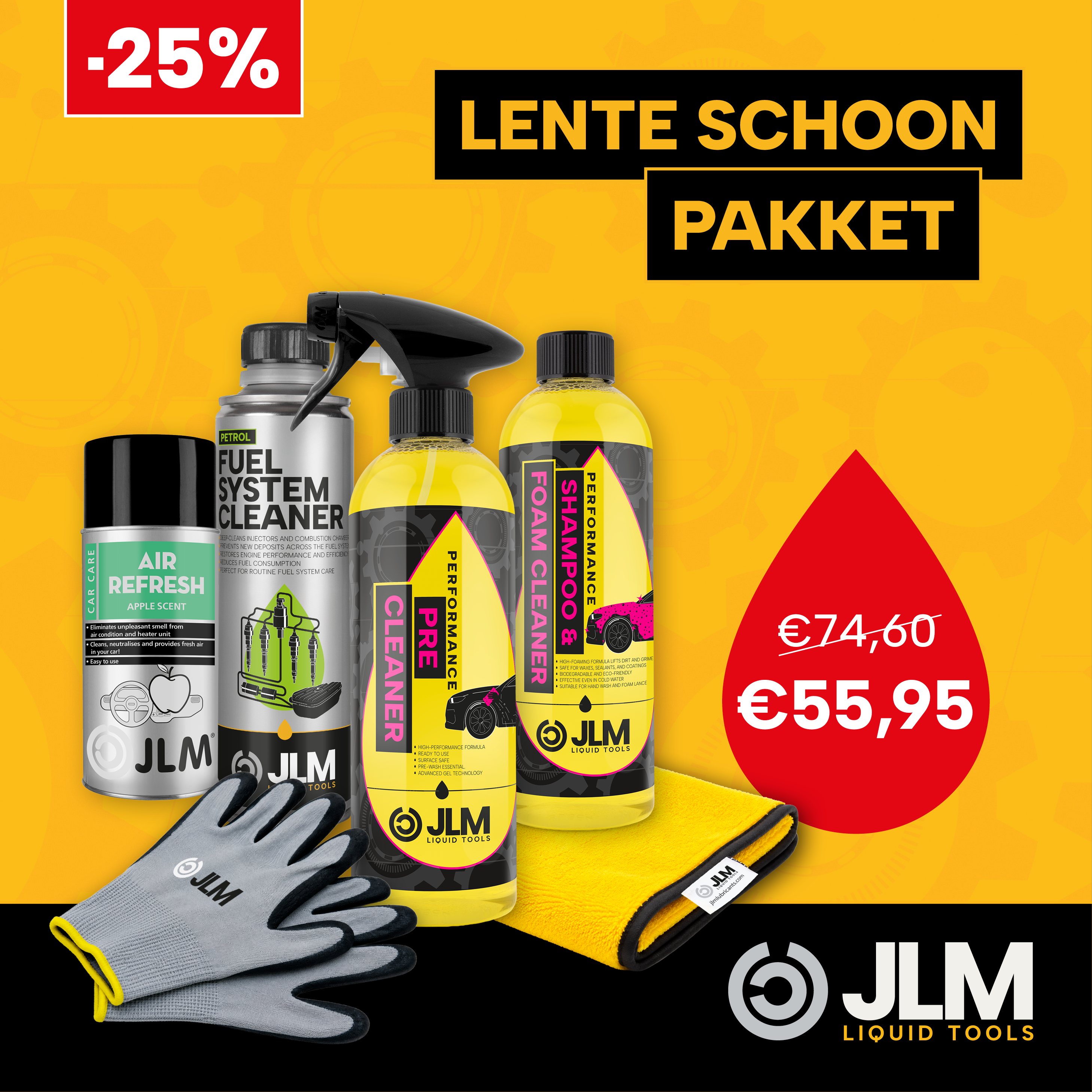 JLM Lente Schoon Pakket Benzine