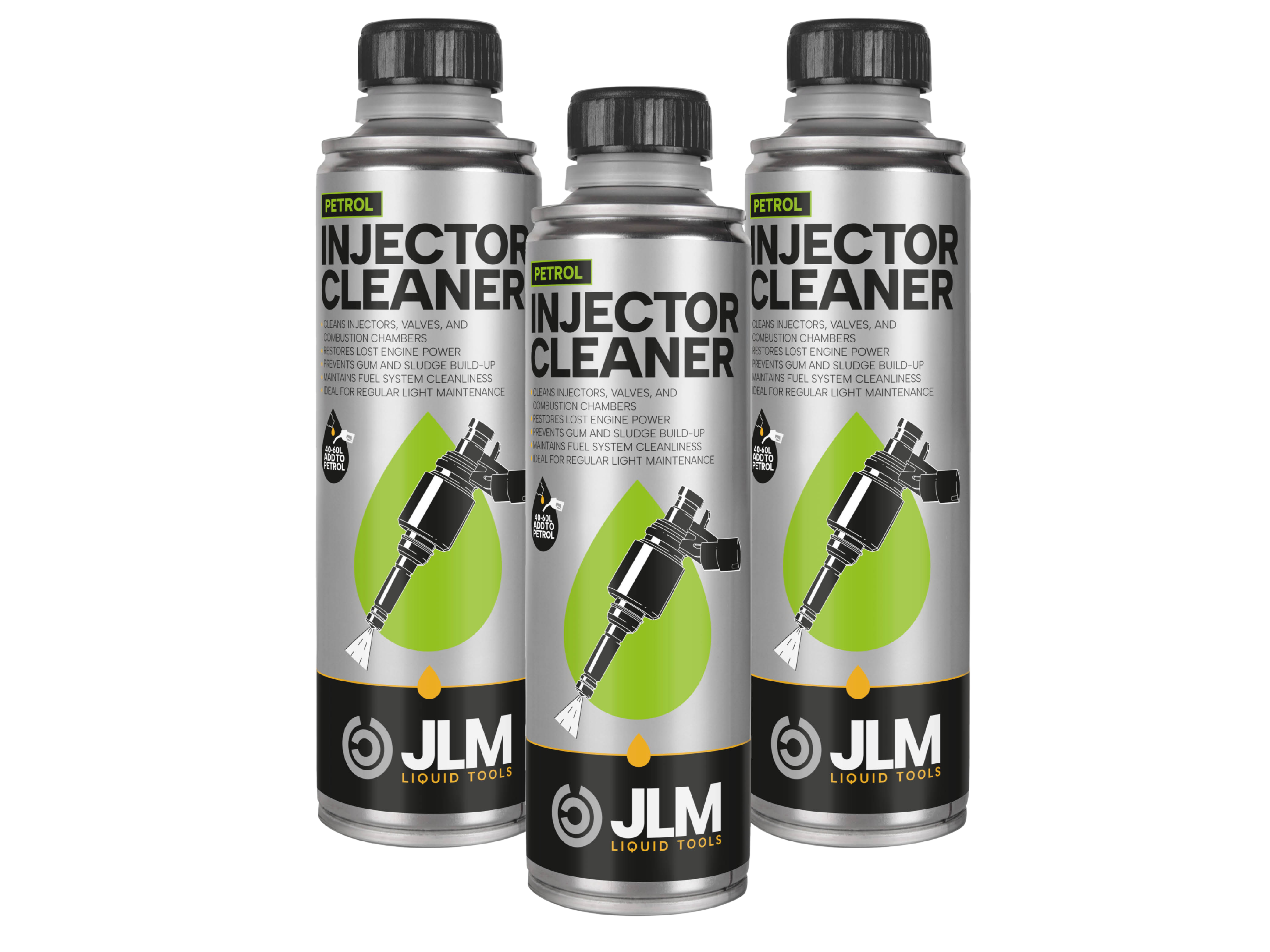 JLM Petrol Injector Cleaner 3-pack bundle